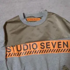 STUDIO SEVEN トレーナー グレー・オリーブのサムネイル