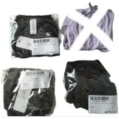 プロフコメント必須tu-hacci ブラックショーツ Lサイズ セット