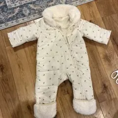 petit main 80サイズ アウター フラワー