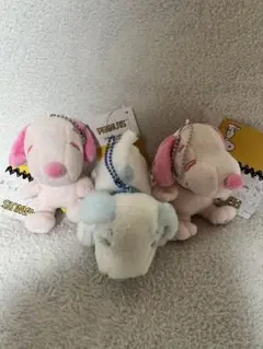 スヌーピー ボールチェーンマスコット 3体セット