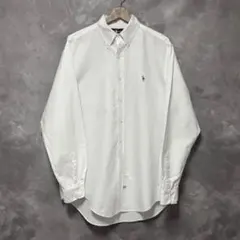 ポロラルフローレン コットンシャツ SLIM FIT 刺繍ポニー S 通年 