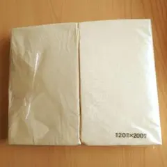 ボックスシーツ　ダブル　マットレスカバー　未使用　ベージュ