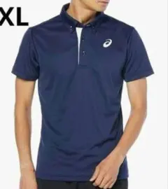 アシックス ⭐️メンズ ポロシャツ 半袖 ゴルフウェア XL トレーニングウェア