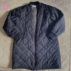 マックハウス　裏ボア　キルティング　ロングコート　フリーサイズ