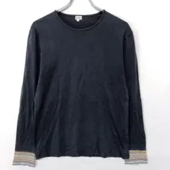 00’s Paul Smith 日本製 古着 マルチボーダー切替 長袖カットソーのサムネイル