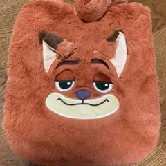 ズートピア ふわふわフェイスバッグ ニック・フェイスがま口ポーチ レミング