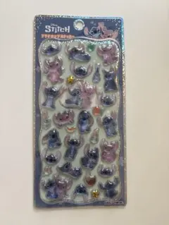 プチドロップ ステッカー　ディズニー　スティッチ