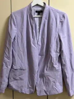 137 ANN TAYLOR テーラードジャケット 12 ラベンダーのサムネイル
