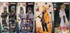 開封済　一番くじ NARUTO 疾風伝 ナルト　紡がれる火の意志 4体セット