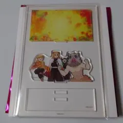 鬼滅の刃 劇場版 無限列車編 ミニジオラマ アクリルスタンド 煉獄杏寿郎