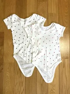 Cottoli ロンパース 肌着 80 ２枚セット