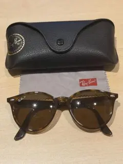 Ray-Ban ブラウン キャットアイ サングラス
