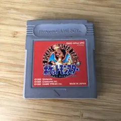 ポケモン赤　ゲームボーイ ソフト 1560DR