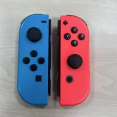 Nintendo Switch Joy-Con ジョイコン　ネオン青／赤　195