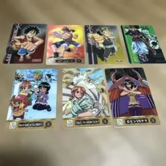 『ONE PIECE』カード 7枚