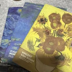 ［最終お値下げ］Vincent Van Gogh ゴッホノート3冊セット
