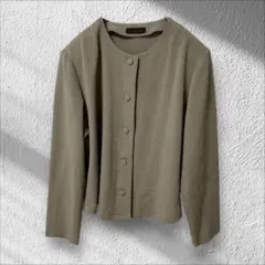 【シセンドウ】 詩仙堂 BY HITOSHI ノーカラージャケット 日本製 長袖
