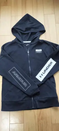 【♡0134♡様限定】アンダーアーマー ブラック パーカー YLG