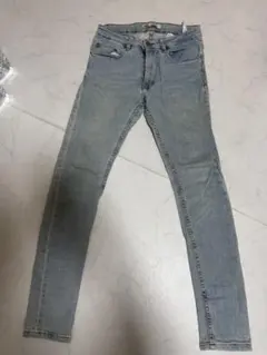 ZARA スキニーデニム ライトブルー