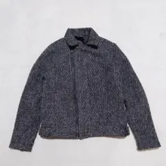 H7-4002　ジャケット　フルジップ　袖口ファスナー　M【zunus】