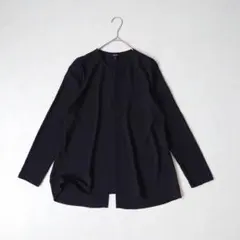 極美品✨Theory セオリー 長袖ブラウス スリットネック 黒 S チュニックのサムネイル