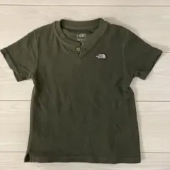 THE NORTH FACE ヘンリーネックTシャツ 110 カーキのサムネイル