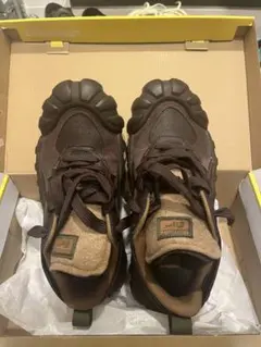 （美品）Onitsuka Tiger Dentigre L ブラウンスニーカー DENTIGRE LS / デンティグレ エルエス（スニーカー）｜Onitsuka