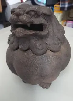 香炉　獅子　大明宣徳年製