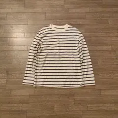 00s old uniqlo マルチボーダー ロンT ブルー y2k グランジ