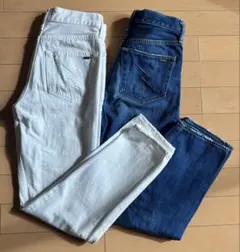 JETデニムまとめ売り　ホワイト/ブルー デニムのサムネイル