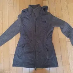 The North Face グレー フルジップパーカー