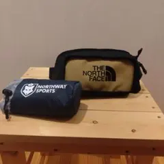 THE NORTH FACE ボディバッグ ブラック/ブラウン