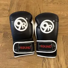 9ROUND ボクシンググローブ ブラック ホワイト