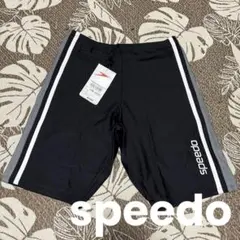 speedo(スピード)競泳水着　ハーフスパッツ　サイズO 新品のサムネイル