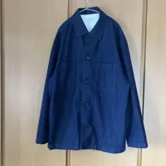 無印良品 MUJI カバーオール デニムジャケット Lのサムネイル