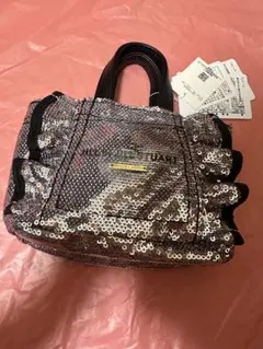 JILL BY JILLSTUART シャインフリルトートミニポーチ