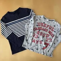 長袖Tシャツ2枚セット　キッズ男子　150