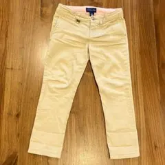 【美品】ラルフローレン キッズ チノパン 110cm アジャスター付 ベージュ