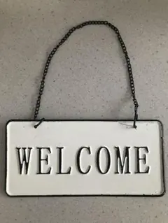 salut! サリュ WELCOMEプレートヴィンテージ風のサムネイル