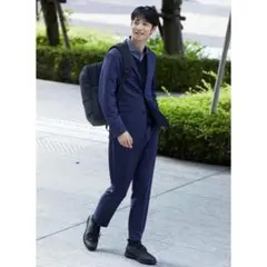 AOKI パジャマスーツ 洗えるストレッチ ジャケット テーラードジャケット