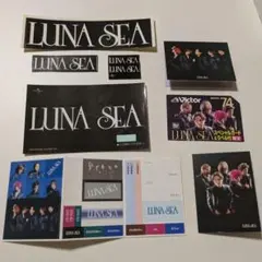 LUNA SEA ステッカー シール カード セット 一部使用済み