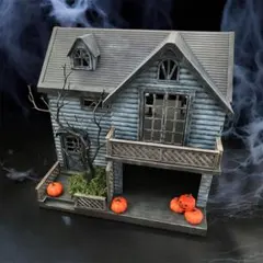ハロウィン仕様・ディスプレーBOX / 壁面のカボチャが光る・ネオ