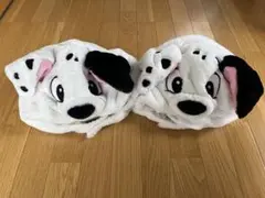 ダルメシアン犬キャップ 2個セット
