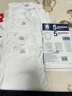 新品未使用　Gerber 5枚セット 肌着 3〜5M