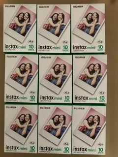 FUJIFILM instax mini フィルム 10枚×9パック