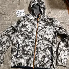【FieldCore】ワークマン 裏フリース 雪山総柄 トレーニングジャケットM