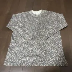 レオパード柄　トップス長袖
