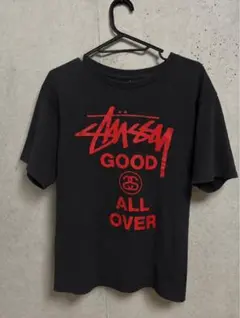 Stüssy GOOD ALL OVER Tシャツ ブラック S