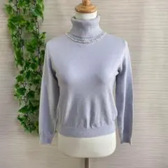 l 3253「美品」 JEAN FELDINAND カジュアルニット　オシャレ