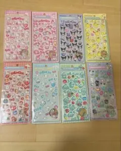 サンリオボンボンドロップシール 8枚セット まとめ売り(海外製)